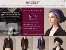 Tablet Screenshot of hockleylondon.com